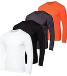 Real Essentials Mens Long Sleeve T-