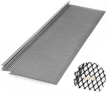 Blulu 25 Pcs Lock in Gutter Guard 6 Inch x 75 ft Stainless Steel Leaf Gutter Guards Micro Mesh Gutter Screens Gutter Protection Covers Fit K Style Gutter