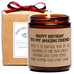 Happy Birthday Candle Gifts for Friend Funny Gift for Men Women Partner BFF Coworker