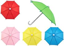 AUEAR, 5 Pack Colorful Mini Umbrella Cute Tiny Umbrella Small Sunny Rainy Umbrella for Photography Props Home Decoration Supplies