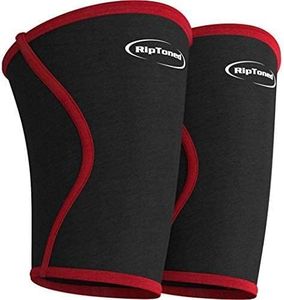 Rip Toned Knee Compression Sleeve for Men & Women - Advanced Joint Support & Pain Relief - Adjustable Weightlifting Knee Sleeves for Men - Durable Knee Brace for Running, Strength Training & Meniscus