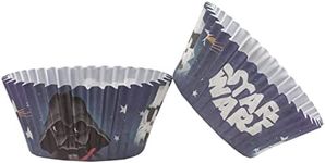 Dekora - Baking Mould Set | Muffin and Cupcake Moulds Paper - Pack of 25 - Star Wars Cupcake Cases - 18 g