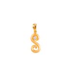 Joyalukkas Zenina Collection 22K Yellow Gold Pendant for Women