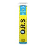 O.R.S Hydration Tablets with Electrolytes, Vegan, Gluten and Lactose Free Formula – Soluble Sports Hydration Tablets with Natural Lemon Flavour, 24 Tablets