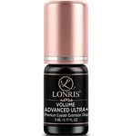 Lonris LONG LASTING Volume Individual Eyelash Extension Glue 5 ml – Professional Advanced Semi-Permanent Lash Adhesive Bond| 1-2 Seconds Drying Time - Black | 7-8 Weeks Bonding | Very Strong Retention