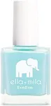 ella+mila Nail Polish, BonBon Collection - My Baby Blue - Long-Lasting & Chip Resistant Formula (0.45 fl oz each)