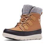 Sorel Explorer Carnival Waterproof Women's Winter Boots, Brown (Elk), 9 UK