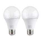 Necgemlex 2 Pack A80/A23 Grow Light Bulb, E26 110V 9W Full Spectrum LED Plant Light Bulb for Indoor Plants, Flowers, Greenhouse, Indore Garden, Hydroponic