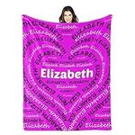 Personalized Blankets for Kids Customized Blankets with Name Monogrammed Blankets and Throws Christmas Birthday Day Gift