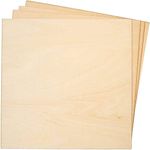 Wooden Squares for Crafts, Panel Bo