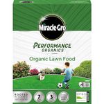 AMK® Miracle Gro Performance Organic Lawn Feed Grass Food Fertiliser 100m2 Coverage