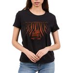 Junk Food Women's NFL Team Spotlight T-Shirt Black