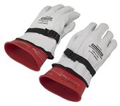 OTC 3991-11 Medium Hybrid Electric Safety Gloves , White