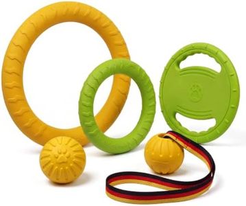 TENZONGRET 5-Pack Interactive Dog Toys Medium Large Dogs Water Fetch Set