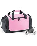 Quadra Teamwear locker bag, sky, navy, white, one size , Womens, QS77, Rosé / anthrazit / wei?, 12 (EU)