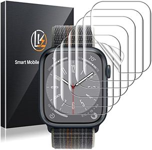 LK [6 Pack] Screen Protector for Apple Watch 40mm Series 4 - Max Coverage Bubble-Free Anti-Scratch iWatch 40mm Flexible TPU Film with Lifetime Replacement