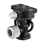 Andoer 360 Degree Tripod Head Panorama Tilt Head with Quick Release Plate Replace for SIRUI L-10 L-20s RRS MH-02