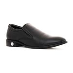 Khadim's British Walkers Black Leather Loafers Formal Shoe for Men (5406906)