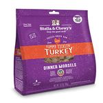 Stella & Chewy's Freeze-Dried Raw Cat Dinner Morsels – Grain Free, Protein Rich Cat & Kitten Food – Tummy Ticklin’ Turkey Recipe – 99g Bag