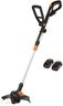 Worx String Trimmer/Edger/Lawn Mower 3-in-1 Grass Trimmer GT Revolution 20V 12" (2 Batteries & Charger Included) WG170