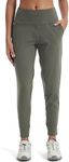 Maxbee Joggers Pants for Women with Pockets-Workout Sweatpants-Athletic Trackpants-Womens Lounge Running Pant Olive