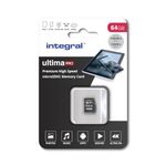 64GB Micro SD Card 4K Ultra-HD Video Premium High Speed Memory Microsdxc Up To 100MB/S V30 UHS-I U3 A1 C10, by Integral