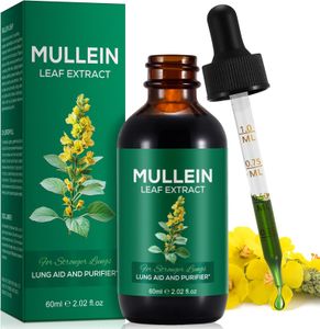 Mullein Leaf Drops, 2.02oz – Herbal Supplement