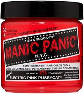 Classic High Voltage Hair Color - Electric Pink Pussycat by Manic Panic for Unisex - 4 oz Hair Color