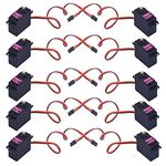 Longruner 10 x MG996R Metal Gear Torque Digital Servo Motor for RC Model Car Boat Helicopter LKY62, All Metal Gears
