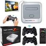 KINMRIS Super Console X PRO 256G Video Game Console Built in 50000+ Games,2 Gamepads,support 5 Players,LAN/WiFi,Gifts