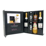 Pornstar Martini Cocktail Gift Set in a Premium Luxury Gift Box | Features: 2 x Classic Pornstar Martinis, 2 x Passion Fruit Bellinis, 2 x Prosecco shots | Cocktail Gift Set, Cocktail Hamper