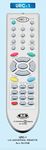 Compatible LG Universal Remote All-in-ONE (URC-1)