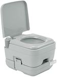 Portable Toilet with Detachable Tan