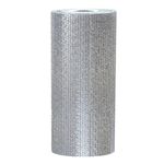 EconoHome Heat Reflecting Insulation Roll - 3mm Foam Insulation Core, Double-Sided Aluminum Heat Shield Sheet - Light Reflective Insulation Thermal Material for Weatherproofing, Condensation, Sound