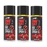 Shadow Securitronics Tom Cat Rat Repellent | Mouse Repellent for Car Engine| Highly Effective | Leak Free 100+20 ML Car Pest Repellent in Pack of 3