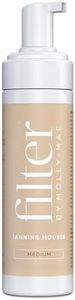 Filter By Molly-Mae Self Tanning Mousse Medium Shade | Fast Drying Fake Tan | Streak Free | Bronzed Glow | Moisturising Foam | Develops Fast | Long Lasting | 200ml