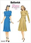 Butterick Patterns 6485 E5,Misses D