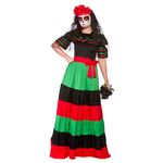 Wicked Costumes Womens Day of The Dead Senorita Halloween Costume - Large (18-20)