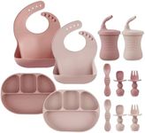 PandaEar 12PCS Silicone Baby Feedin