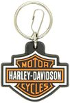 PlastiColor 4179 Harley-Davidson Logo Plastisol Key Chain