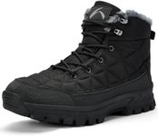 UPSOLO Men's Snow Winter Boots Ligh