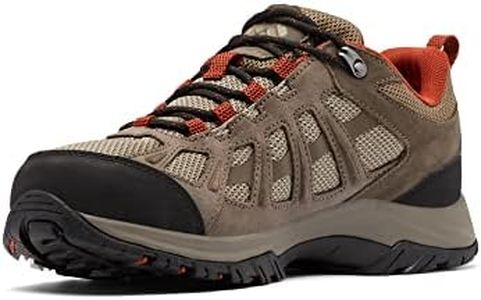Columbia Men's Redmond 3 WP waterproof low rise hiking shoes, Brown (Pebble x Dark Sienna), 8.5 UK