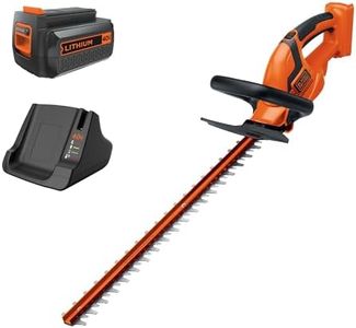 BLACK+DECKER 40V MAX Cordless Hedge Trimmer, 24-Inch (LHT2436)