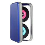 UENTIP 48 Capacity CD Case,Portable DVD Hard Plastic Case Holder CD Organizer Wallet Protective DVD Storage (blue, 48)