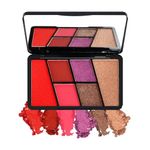 Cutie Beauty's Opulent Rose Gold 6-Color Eyeshadow Palette | High-Pigment, Long-Wearing, Easily Blendable Eye Makeup | ROMENTIC SIZZLERS Multicolor