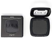 LOLA Eyeshadow Mono Long Lasting Eyeshadow Palette Mattes and Shimmers Blendable Eye Shadow Make Up Professional Eye Cosmetic - 001-Black