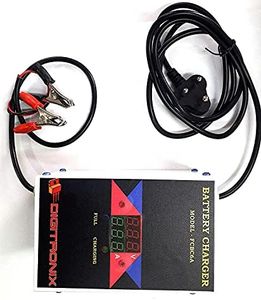 DigiTronix- Automobile battery Charger for Car, Bike DG set 12V 6Amp Fully Automatic