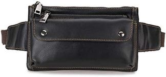 Loyofun Unisex Brown Genuine Leathe