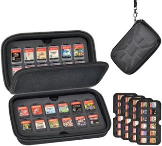 SD Card Holder for Nintendo 72 Game Cards & 144 Micro SD SDXC SDHC TF Cards, Large Storage Capacity Protective Memory Card Case Organizer for Switch 2/for OLED/Lite Console for Travel, Party- Box Only