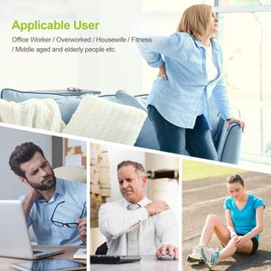 AUVON Dual Channel TENS Machine – 20 Modes, Muscle Stimulator with Pads
